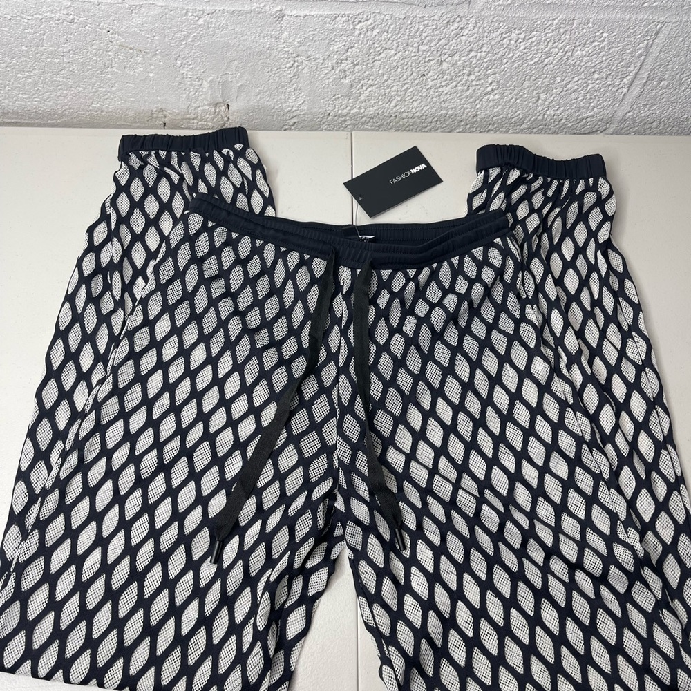 See Right Though You Mesh Joggers